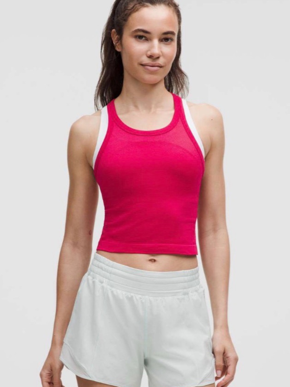 Lululemon Swiftly Tech Cropped Racerback Tank 2.0, NWT!